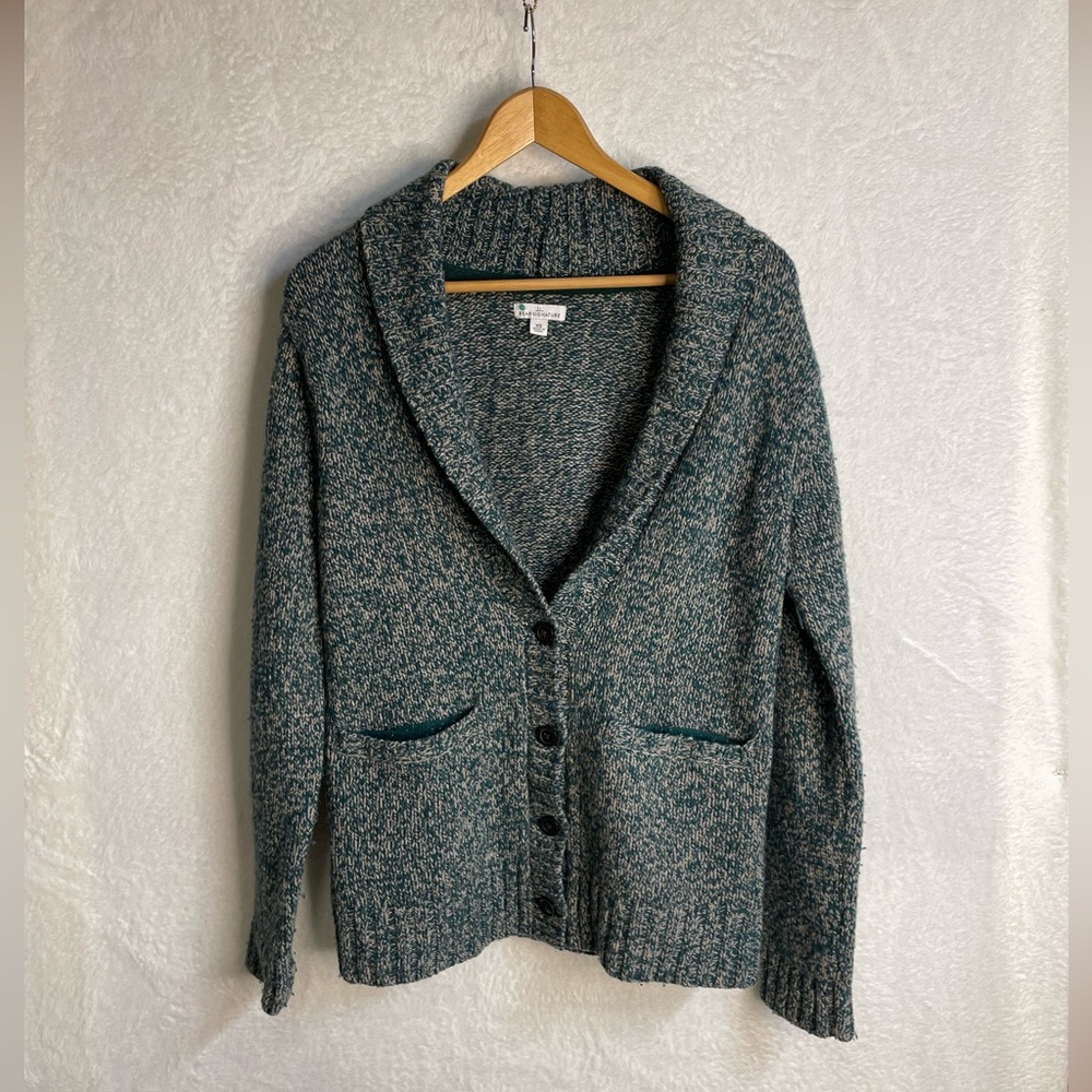 LL Bean Signature Shawl Neck Cardigan